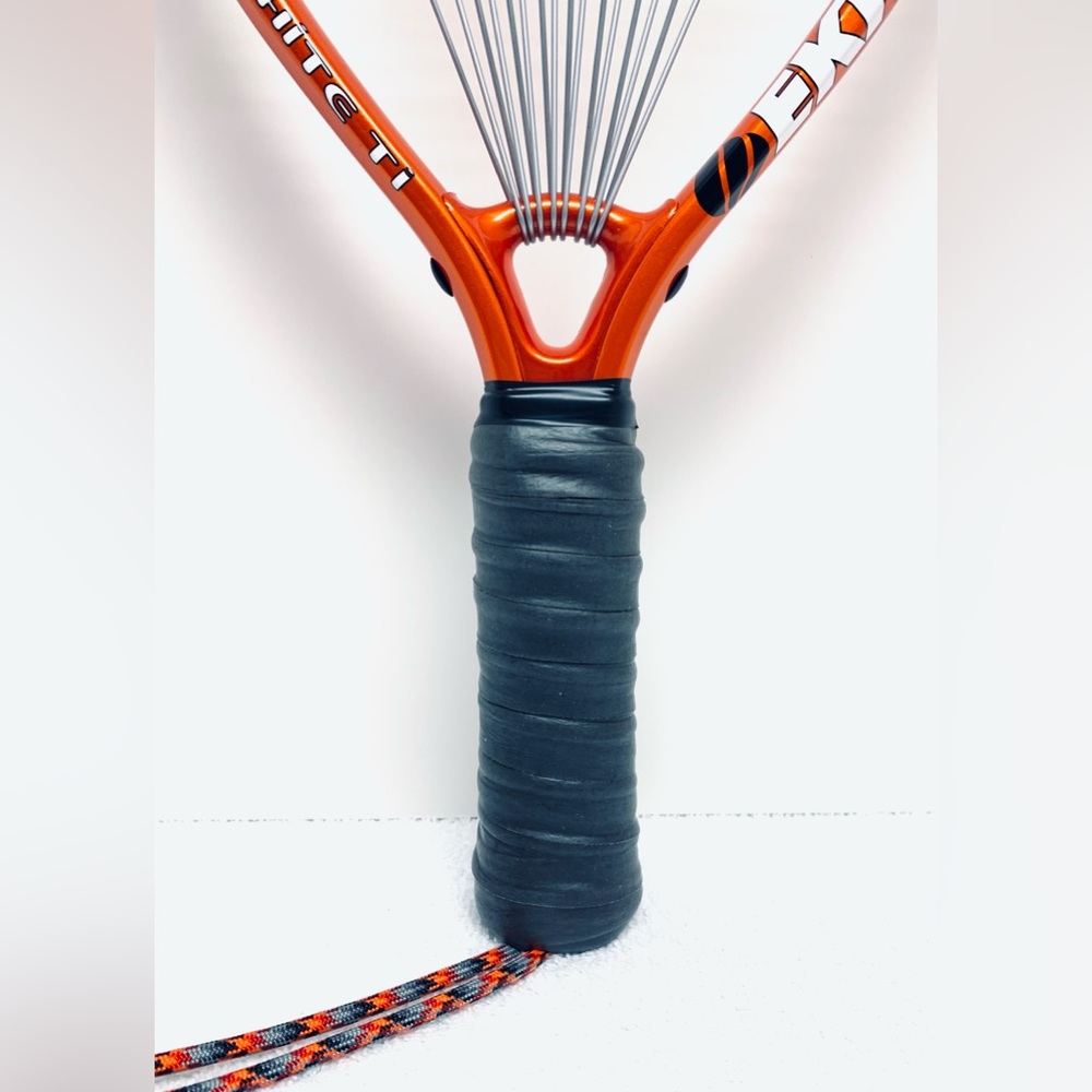EKTELON AIR-O Graphite Ti Premium Racquetball Racket + Zip-Up Racquet Cover Case - Picture 10 of 10
